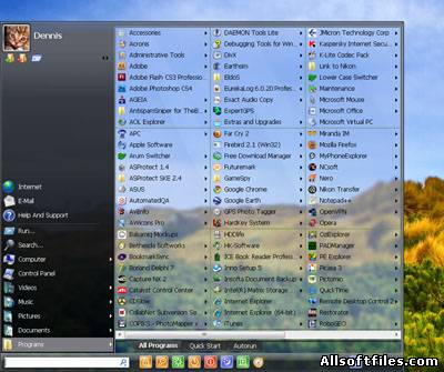Vista Start Menu 3.8.5