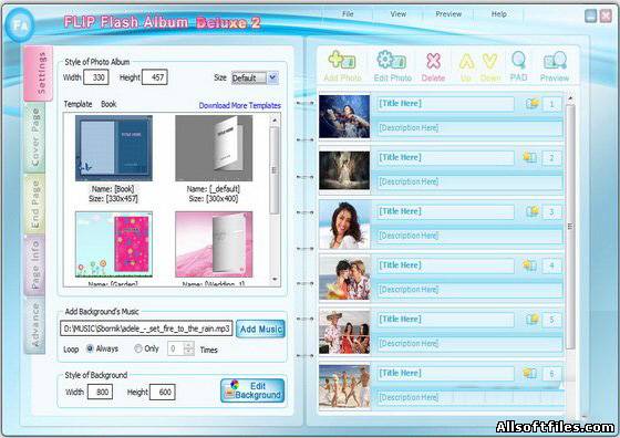 FLIP Flash Album Deluxe 2.4