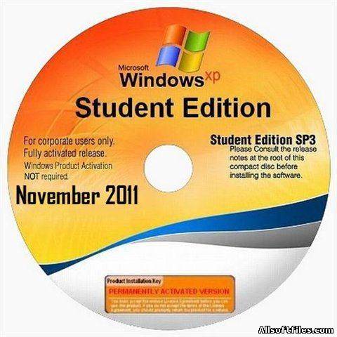 Microsoft Windows XP SP3 Corporate Student Edition November 2011 [ENG/RUS)]