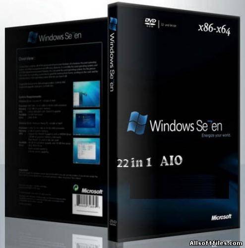 Microsoft Windows 7 SP1 AIO (22in1) LEGO 2011 - CtrlSoft 2011/RUS/ENG/x86/x64