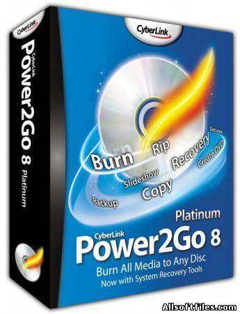CyberLink Power2Go 8.0.0.1031 Unattended Strelec [2011 Multi/Rus]