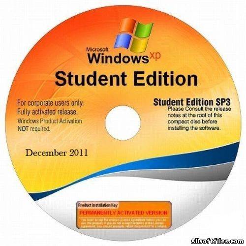 Microsoft Windows XP SP3 Corporate Student Edition December 2011 [ENG/RUS]