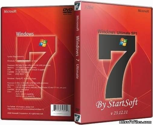 Windows 7 Ultimate SP1 By StartSoft [32bit/23.12.11/RUS]