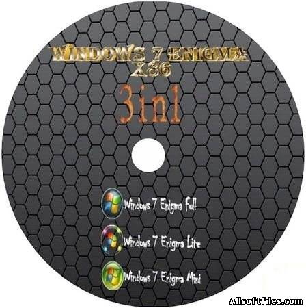 Windows 7 Ultimate Enigma 3 in 1 R.G.WinSoft 2012 [RUS Full/Lite/Mini]