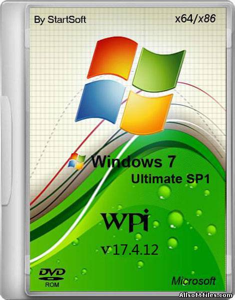 Windows 7 SP1 WPI By StartSoft v 17.4.12 [RUS x32/x64]