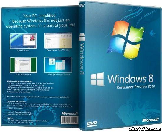 Windows 8 Consumer Preview x86 by Zimmi [2012 Rus]