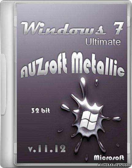 Windows 7 Ultimate AUZsoft Metallic v.11.12 [2012 RUS]