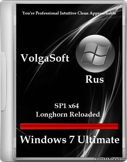Windows 7 Ultimate SP1 x64 VolgaSoft v.2.4 [Longhorn|2012|RUS]