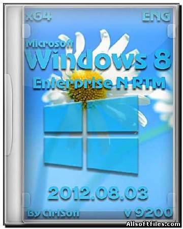 Windows 8 Enterprise N RTM x64 (Bootable ISO) - CtrlSoft (2012)