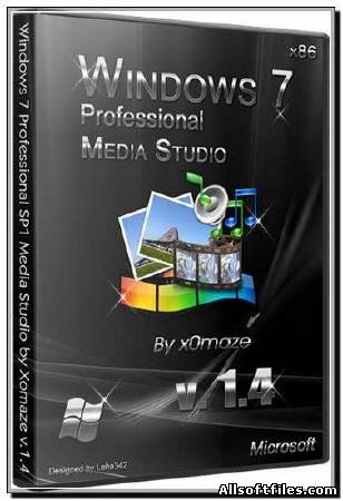 Windows 7 Professional SP1 Media Studio by Xomaze v 1.4 (х86/RUS/2012)