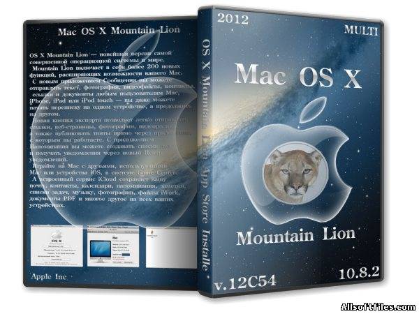 OS X Mountain Lion 10.8.2 v.12C54 App Store Installer [2012/Multi]