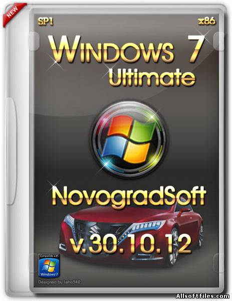 Windows 7 Ultimate x86 SP1 NovogradSoft v.30.10.12 [RUS 2012]
