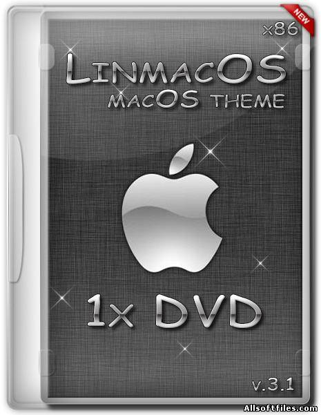 LinmacOS v.3.1 MacOS Theme 1xDVD [2012 x86] - Основана на DVD релизе ОС Ubuntu 12.04.1 x86 LTS