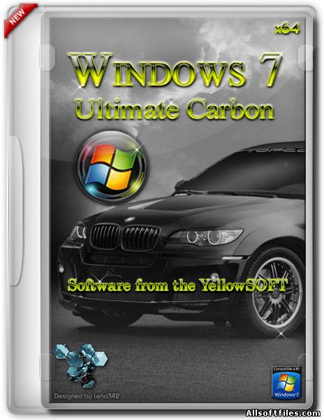 Windows 7 Ultimate Carbon by YelloSOFT x64 [RUS 2012]