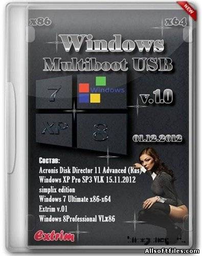 Windows Multiboot USB v.1.0 x86/x64 [01.12.2012]