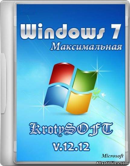 Windows 7 Максимальная KrotySOFT v.12.12 [x86/RUS/2012]