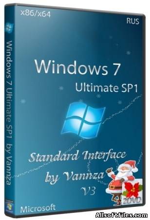 Windows 7 Ultimate SP1 X86/X64 by Vannza V3 2DVD [RUS/2012]