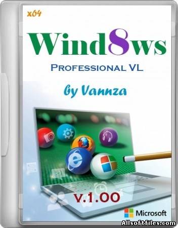 Windows 8 Professional VL by Vannza v1 [X64/2012/RUS]