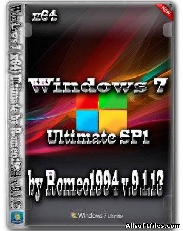 Windows 7 Ultimate by Romeo1994 v.9.1.13 [x64/2013/RUS]