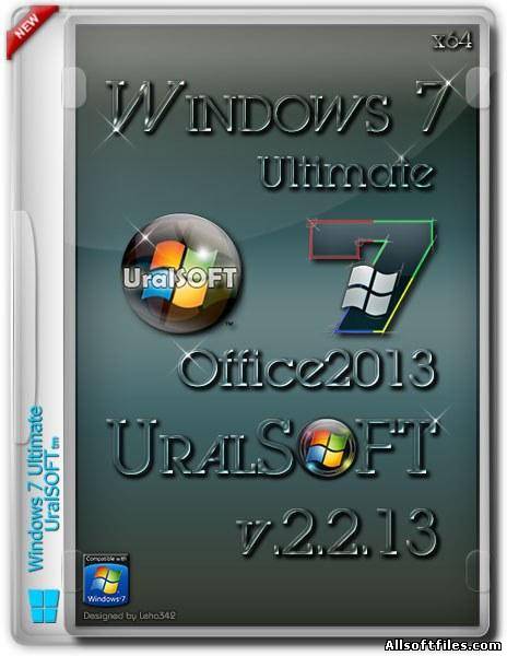 Windows 7 x64 Ultimate Office2013 UralSOFT v.2.2.13 [2013 RUS]