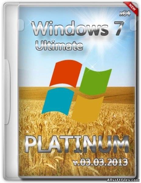 Windows 7 Ultimate x64 Platinum Pack 2013 [2013/UA]