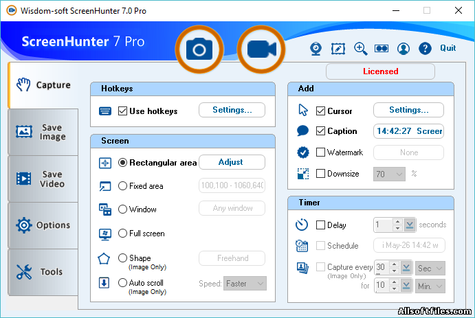 ScreenHunter Pro 7.0.979 (захват рабочего стола)