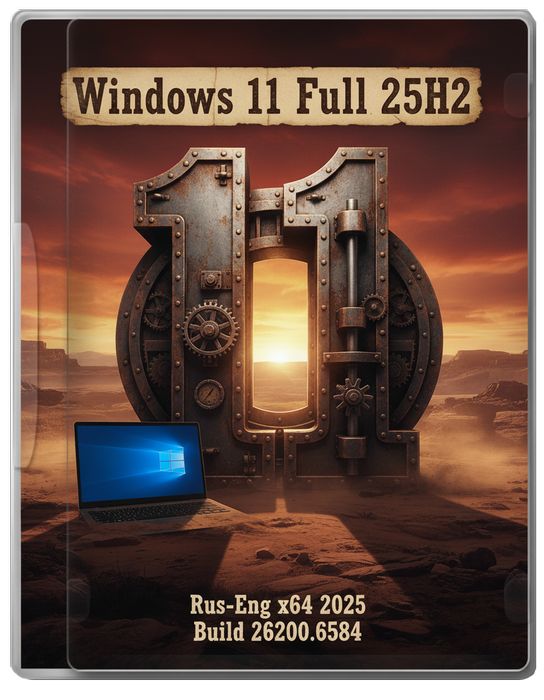 Windows 11 Pro 25H2 Full x64 En Ru [Build 26200.6584]