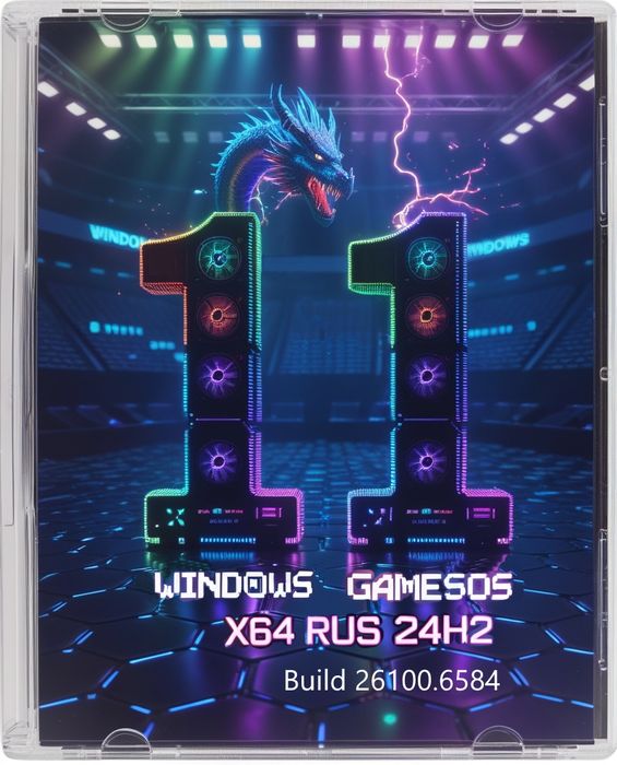 Windows 11 24H2 x64 оптимизированная сборка под игры с обновлениями 26100.6584