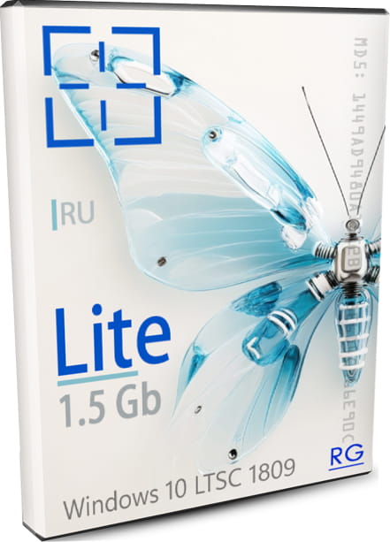 Windows 10 x64 Lite для слабых и старых ПК [LTSC 1809, v17763.8281|RU]