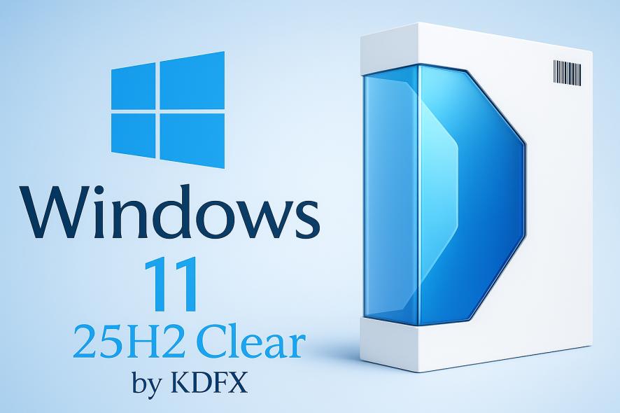 Windows 11 25H2 Pro by KDFX (Clear) [RUS/2025]