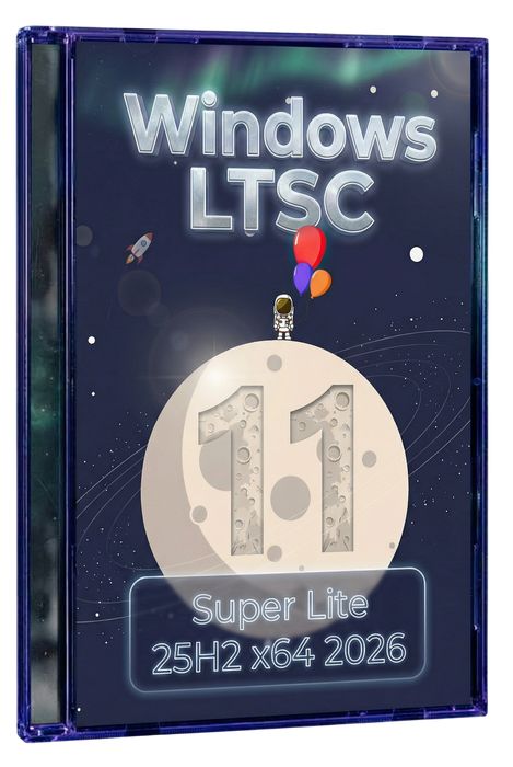 Windows 11 LTSC x64 Super Lite 25H2 (iso 2.3 GB)